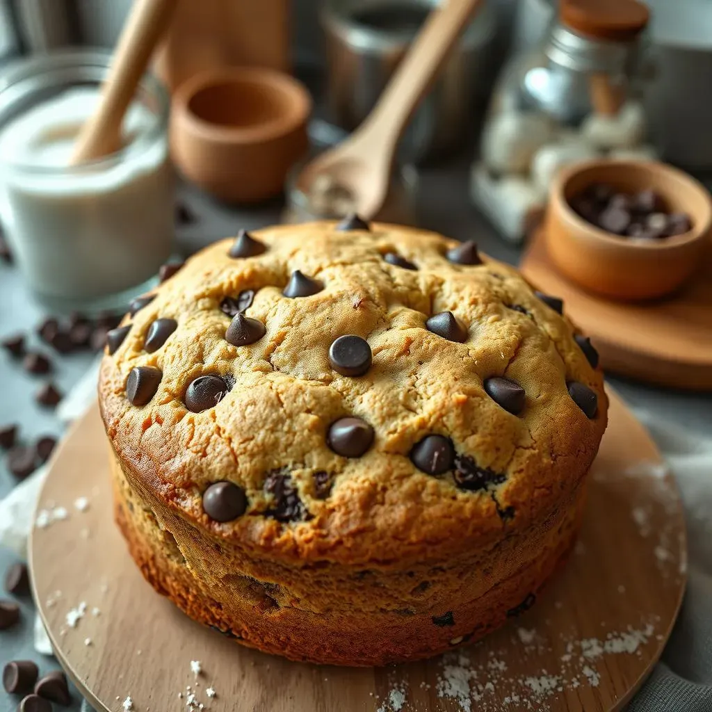 StepbyStep: Baking Your Chocolate Chip Cookie Cake