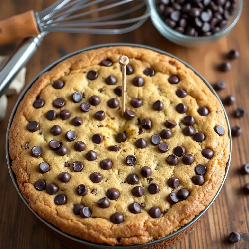 StepbyStep: Baking Your Double Chocolate Chip Cookie Cake