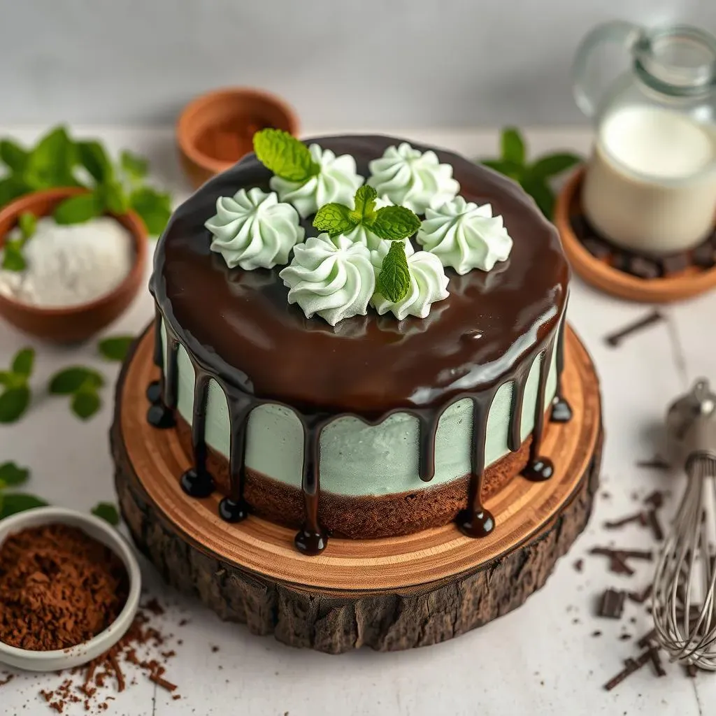 StepbyStep: Baking Your Dream Chocolate Mint Cake