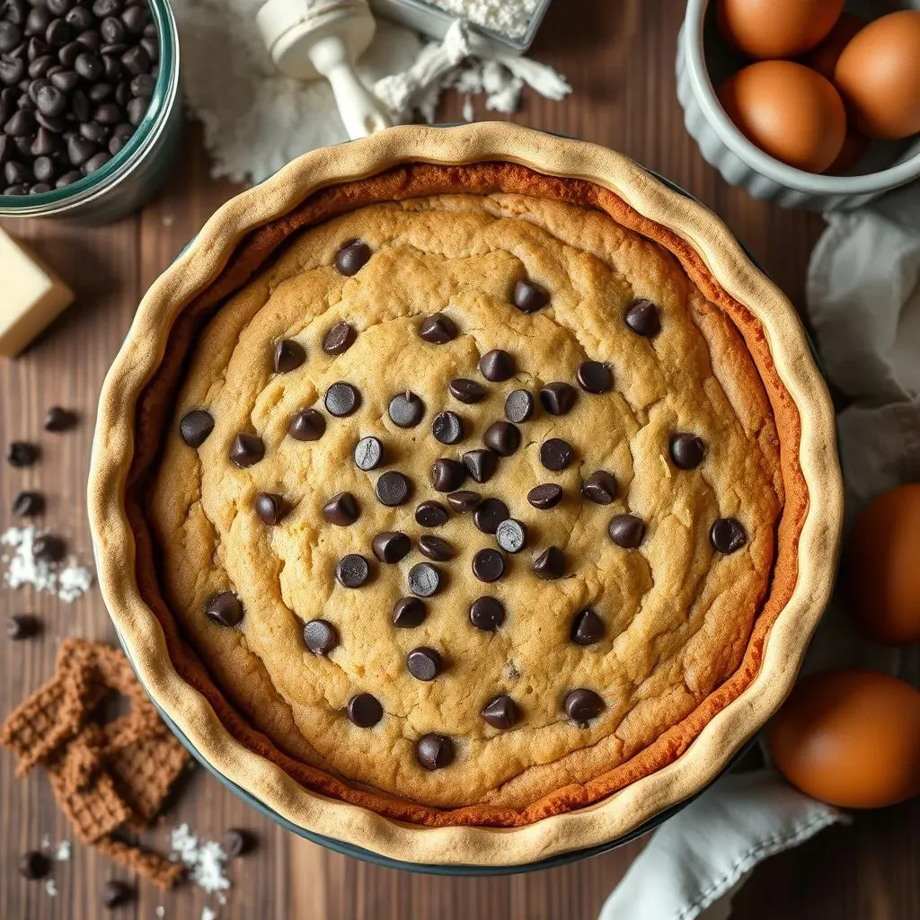 StepbyStep: Baking Your Dream Thick Chocolate Chip Cookie Cake