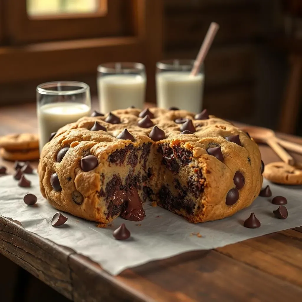 StepbyStep: Baking Your Giant Chocolate Chip Cookie Cake