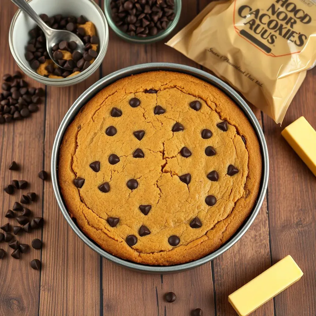 StepbyStep: Baking Your Peanut Butter Chocolate Chip Cookie Cake