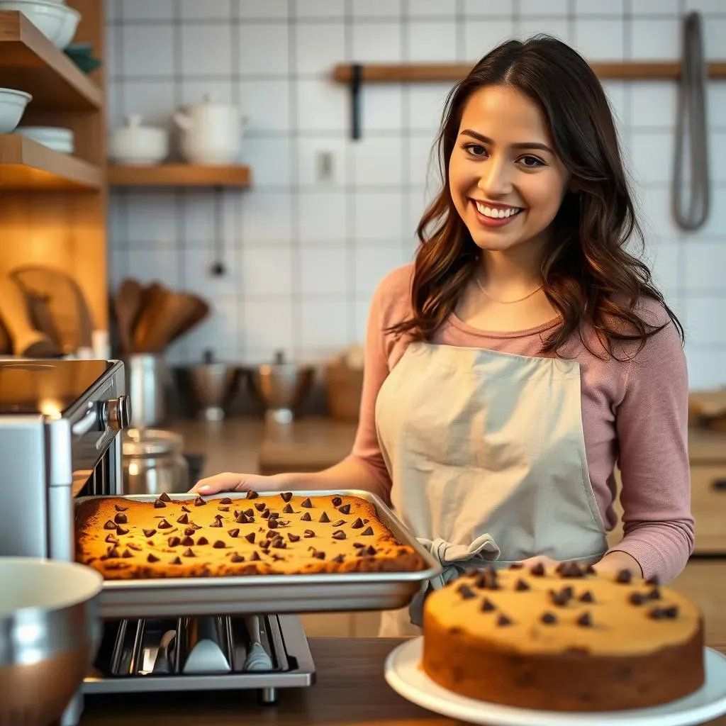 StepbyStep: Baking Your Simple Chocolate Chip Cookie Cake Recipe