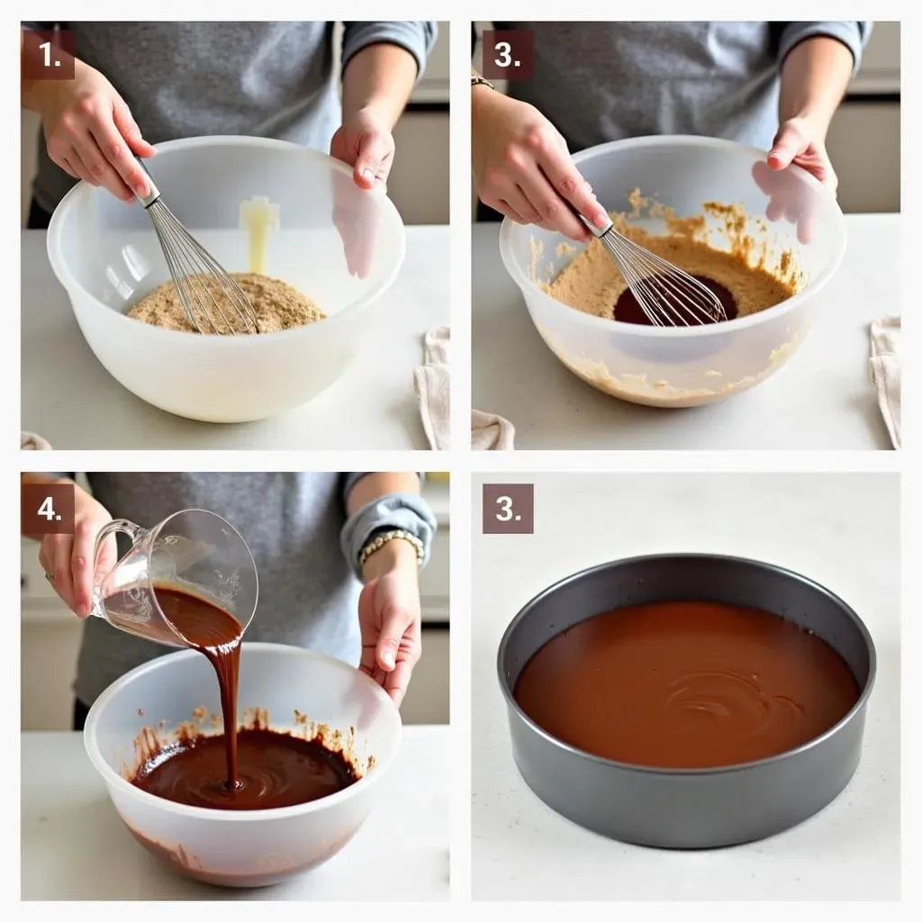 StepbyStep: Baking Your Simple Moist Chocolate Cake with Oil