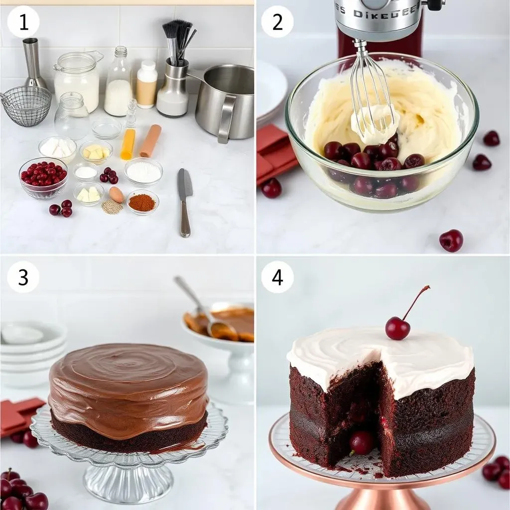 StepbyStep Guide to Baking the Best Chocolate Cherry Cake