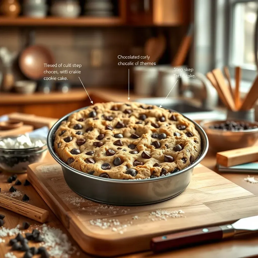 StepbyStep: How to Make This Recipe for Chocolate Chip Cookie Cake