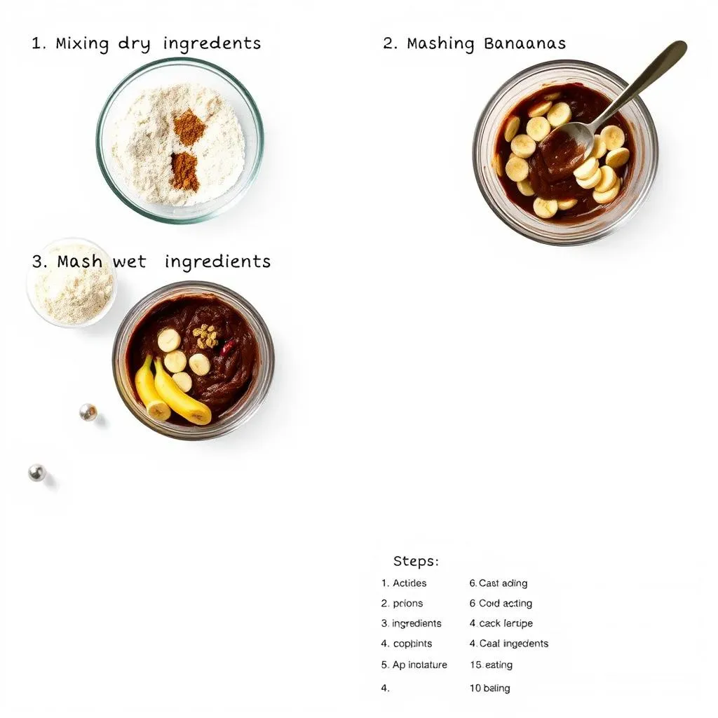 StepbyStep Instructions for a Simple Banana Chocolate Cake Recipe