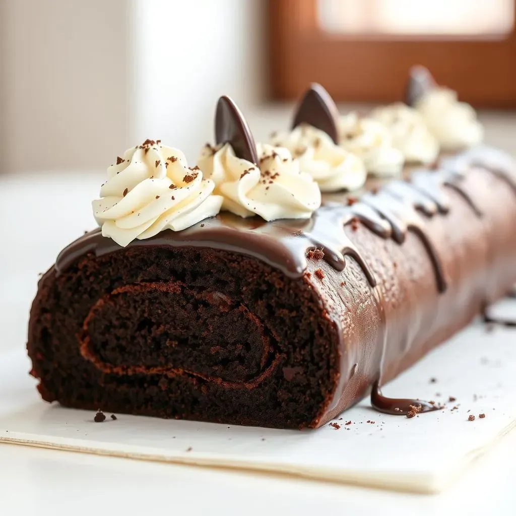 StepbyStep: Making the Easy Chocolate Cake Roll