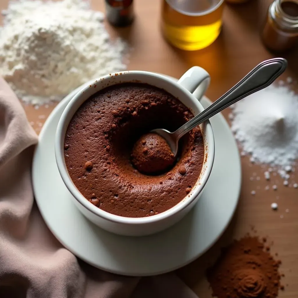 StepbyStep: Making Your Chocolate Mug Cake