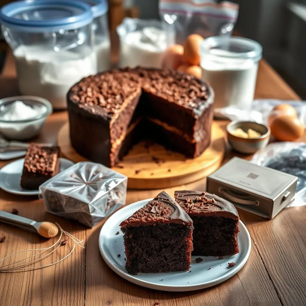 Storing and Freezing Your Chocolate Cake