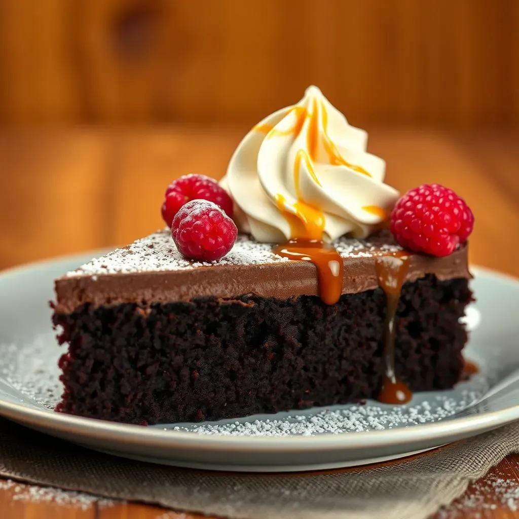 Storing and Serving Your Add a Pinch Best Chocolate Cake