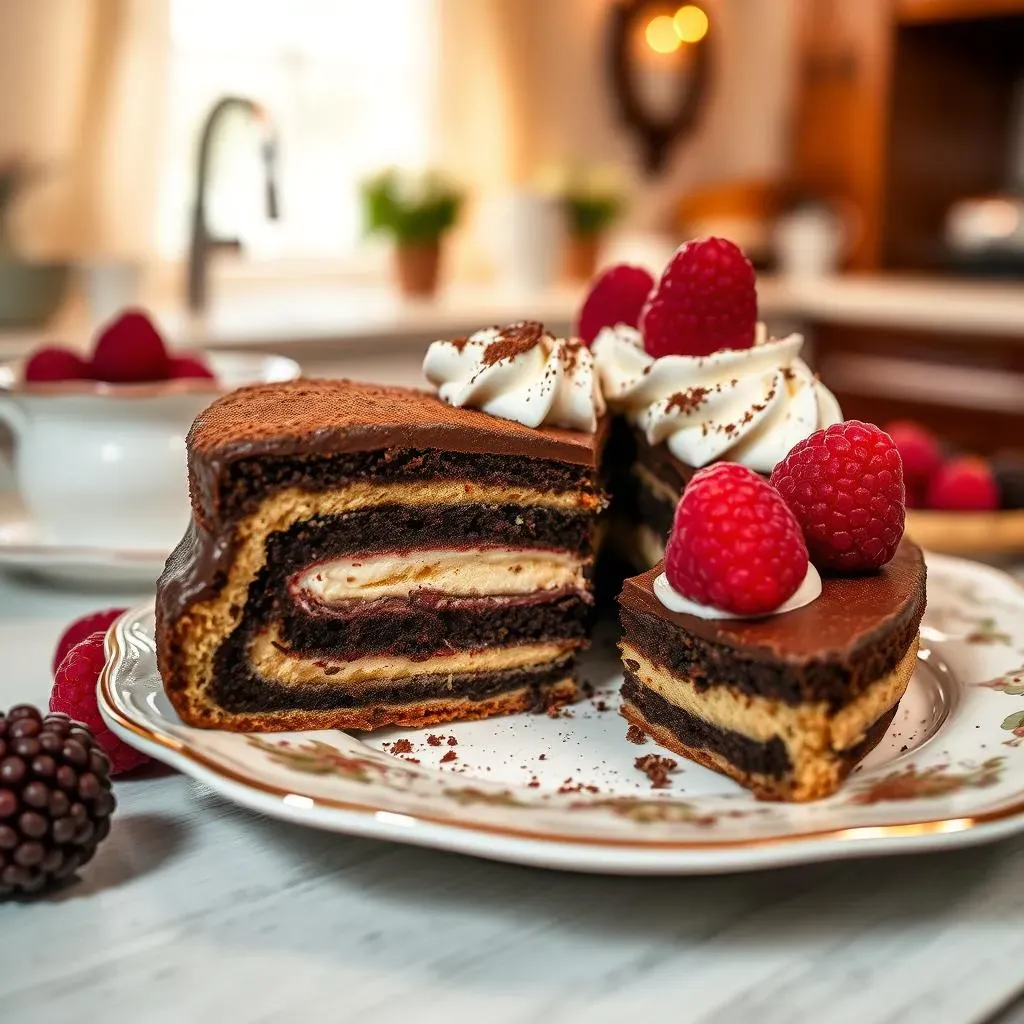 Storing and Serving Your Delicious Chocolate Eclair Cake Recipe