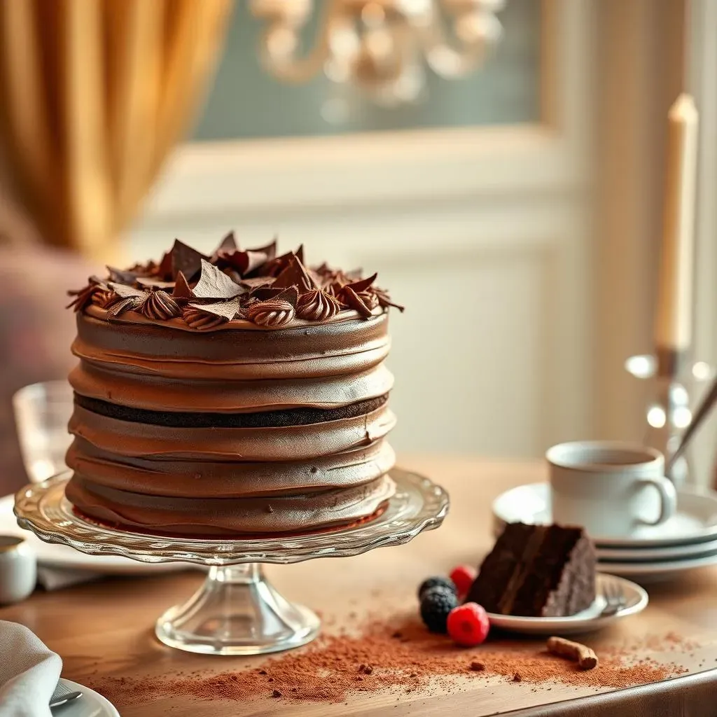 Storing and Serving Your Masterpiece of a Decadent Chocolate Layer Cake