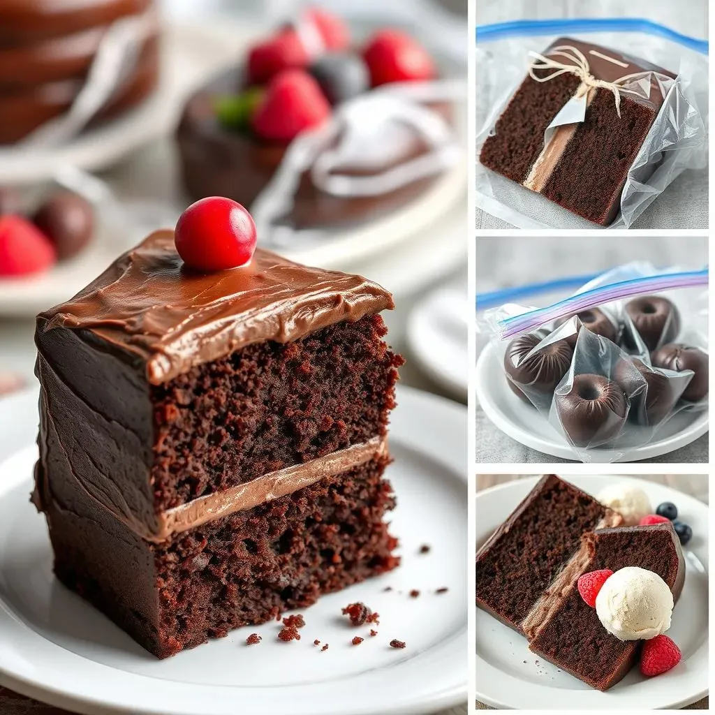 Storing, Freezing, and Serving Your Homemade Chocolate Cake