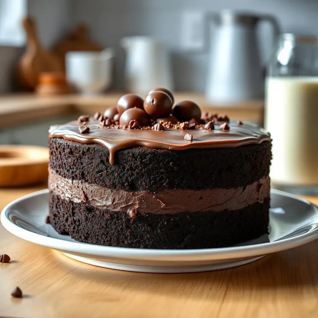 Storing Your Simple Chocolate Cake for Maximum Freshness