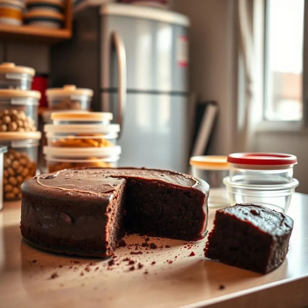 Storing Your Simple Chocolate Cake Recipe