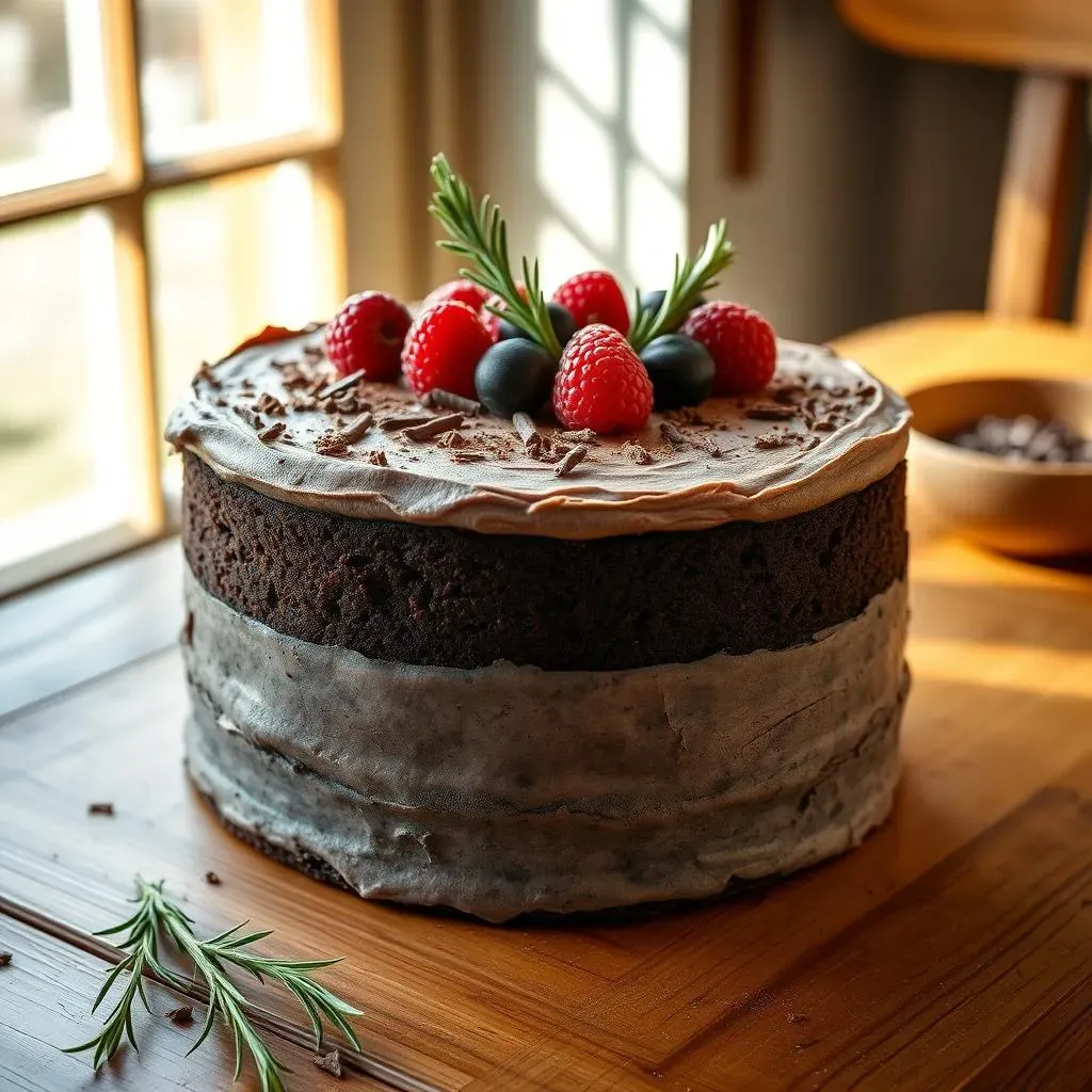 The Charm of Rustic Chocolate Cakes