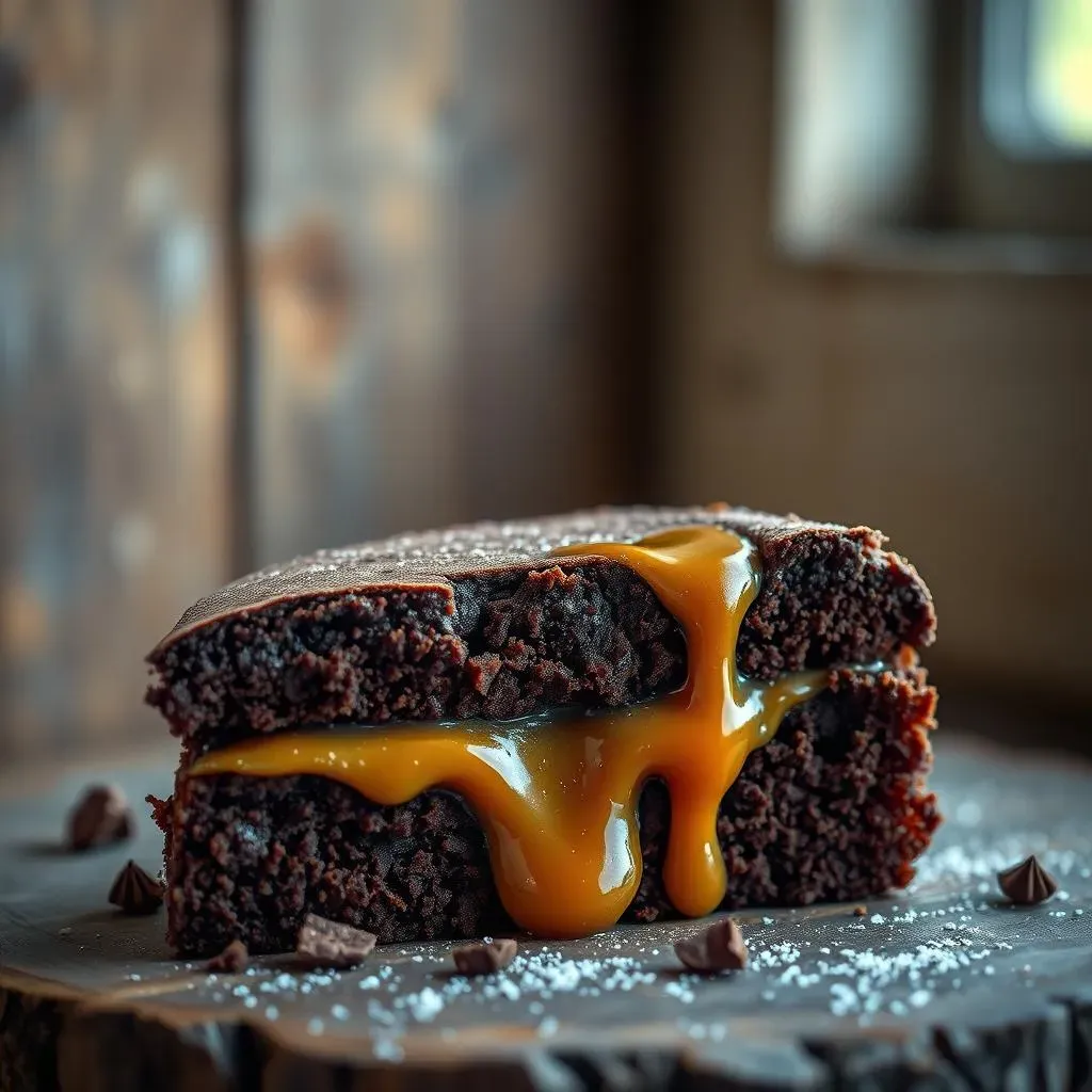 The Magic of Chocolate Cake with Caramel Filling