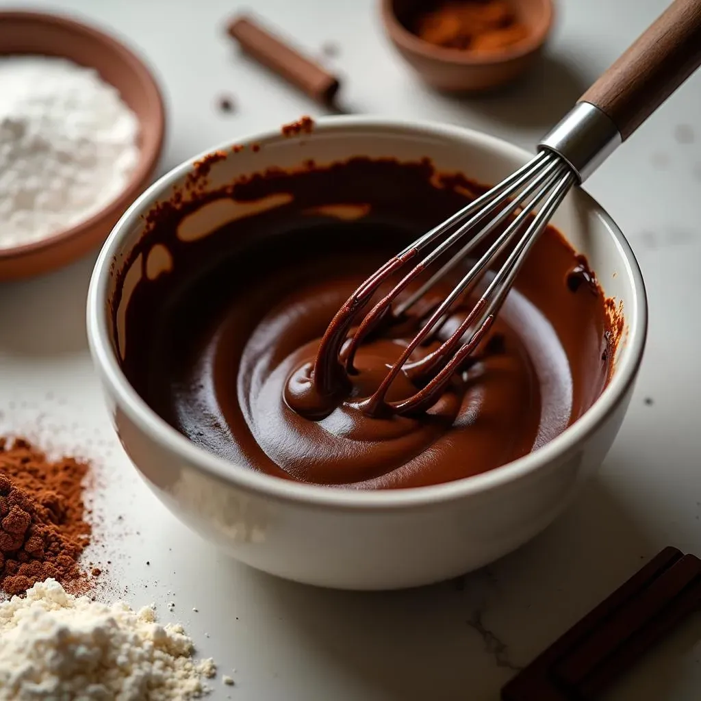 The Perfect Mini Chocolate Cake Batter