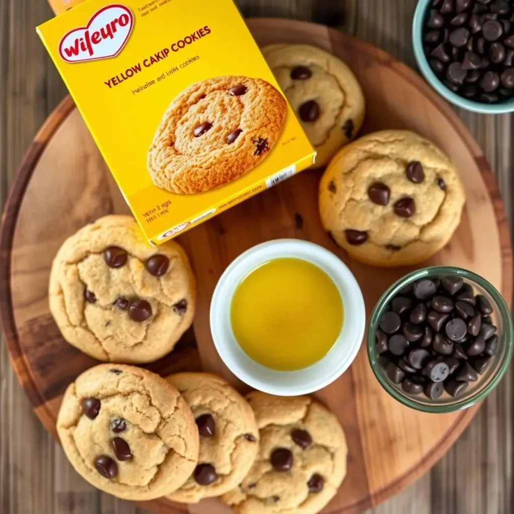 The Ridiculously Short Ingredient List for Cake Mix Chocolate Chip Cookies