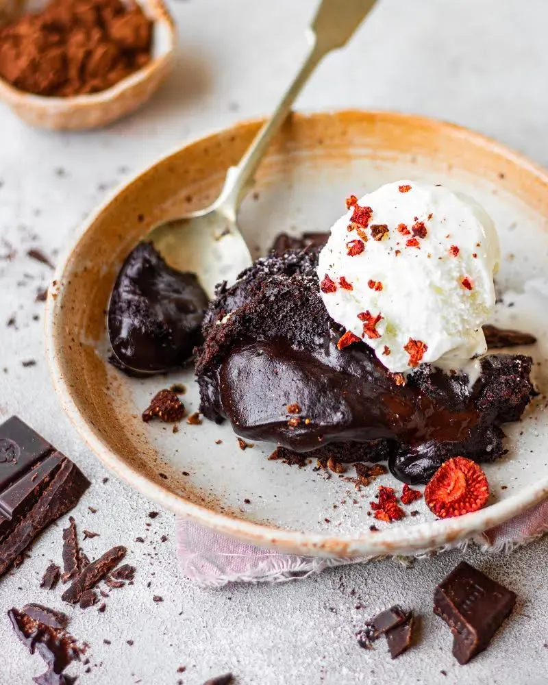 The Simple Steps: Making Your Eggless Molten Cake