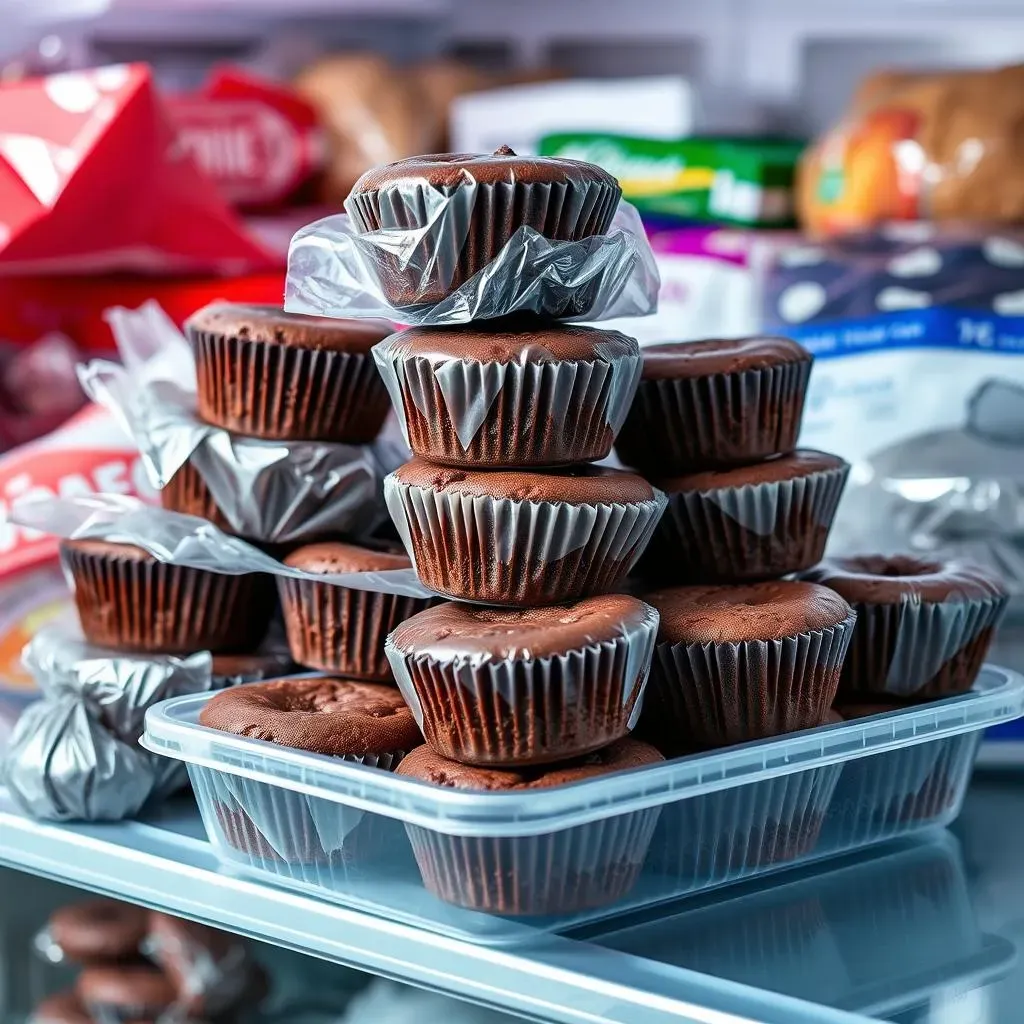 Tips and tricks for freezing mini chocolate cakes