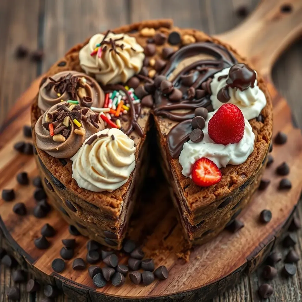 Toppings, Variations, and Serving Suggestions for Your Cookie Cake