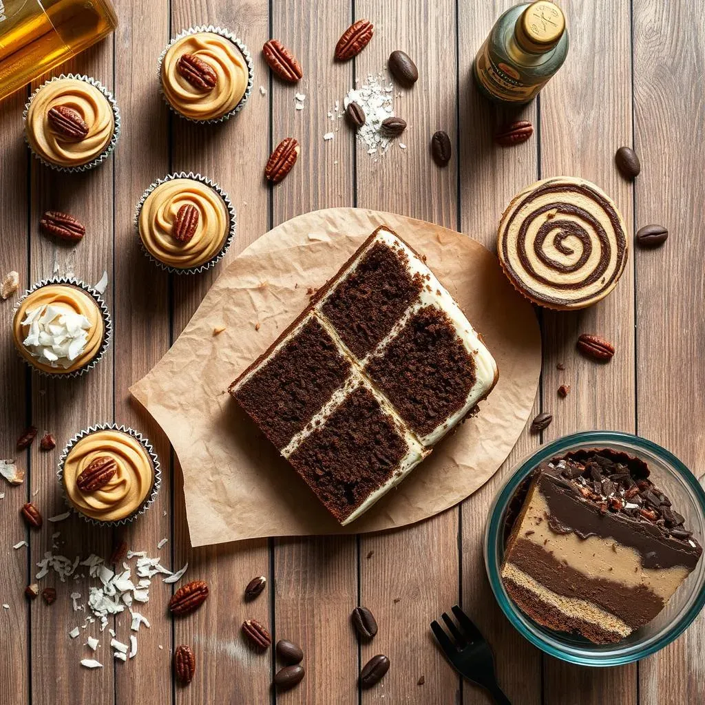 Variations and Creative Twists on Your German Chocolate Cake