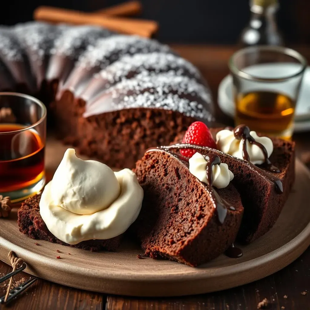 Variations and Serving Suggestions for Your Chocolate Rum Cake Recipe