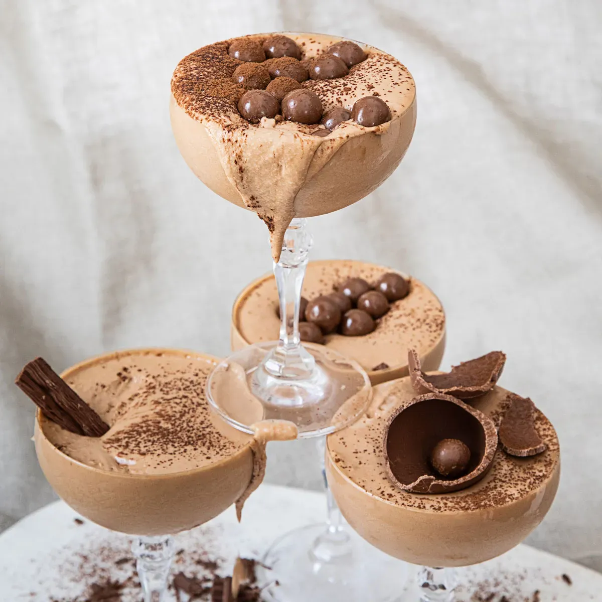 Variations on the Classic 4 Ingredient Chocolate Mousse