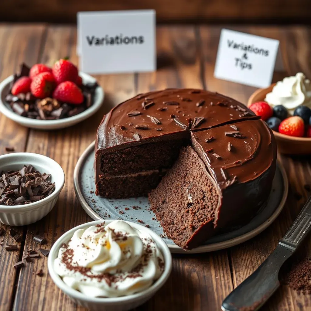 Variations & Tips for the Best Chocolate Cake Recipe