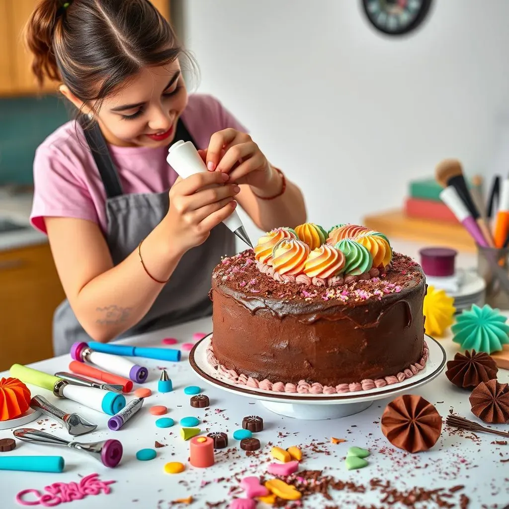 What You'll Learn in Chocolate Cake Decorating Classes