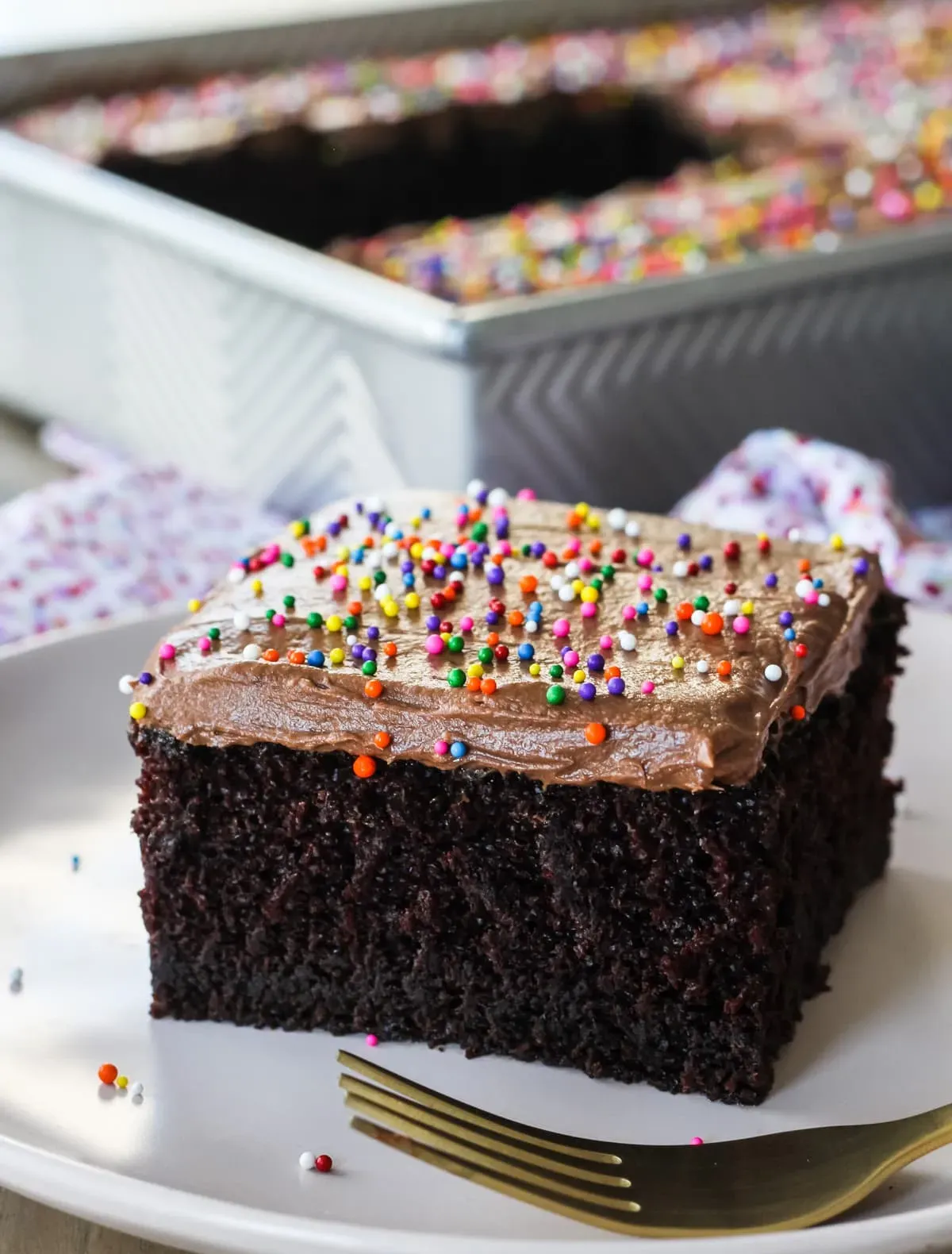 Why a 9x13 Pan Rocks for Chocolate Cake