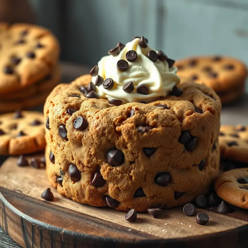 Why a Large Chocolate Chip Cookie Cake Recipe is the Ultimate Treat