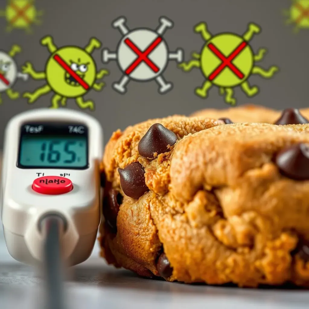 Why Cookie Cake Temperature Matters: Baking and Food Safety
