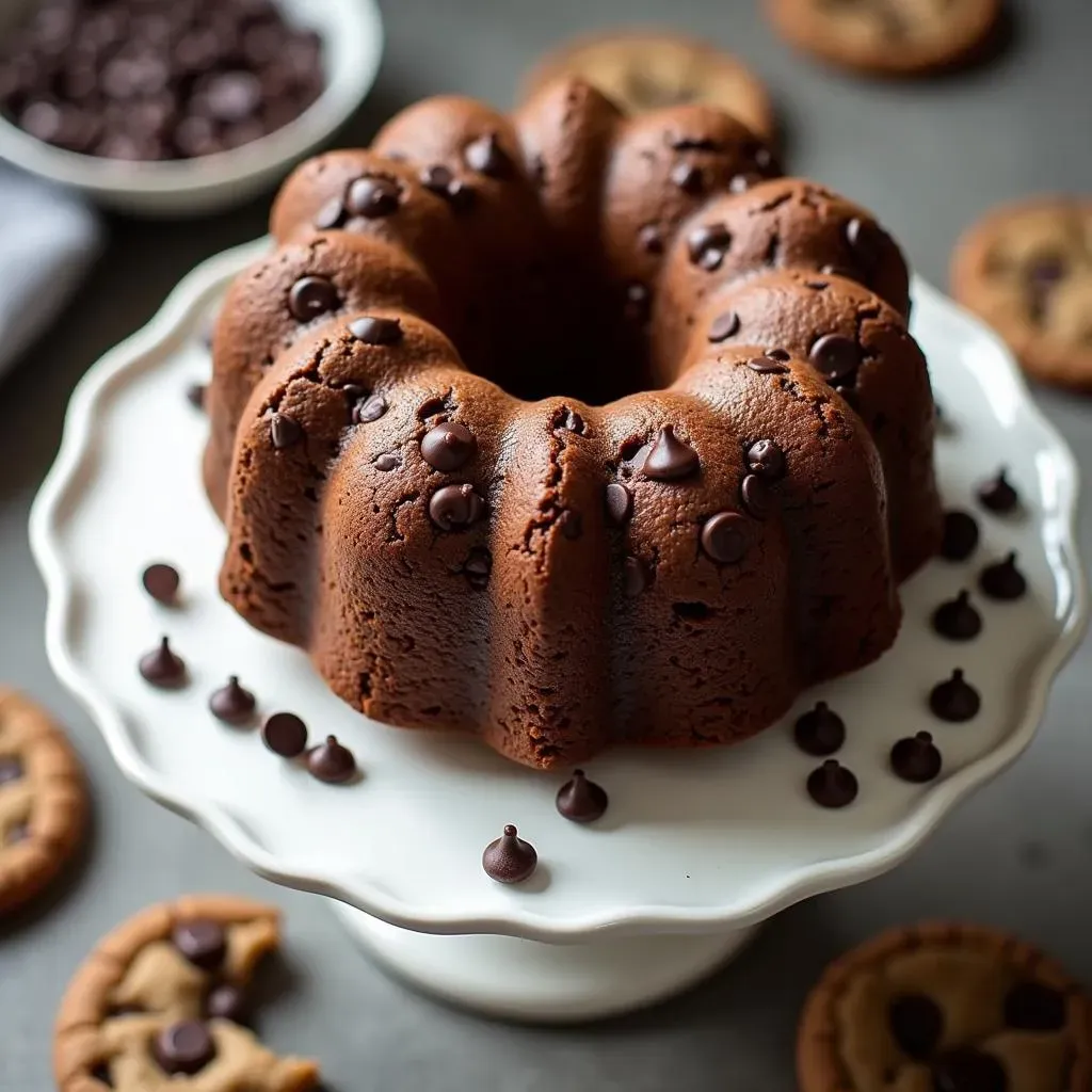 Why This Chocolate Chocolate Chip Cookie Cake Recipe Rocks