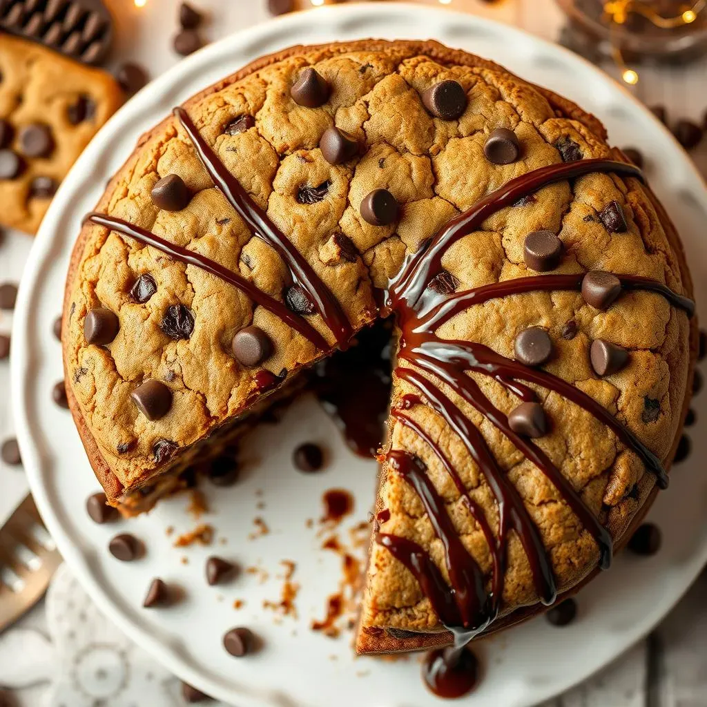 Why This Double Chocolate Chip Cookie Cake Recipe Rocks