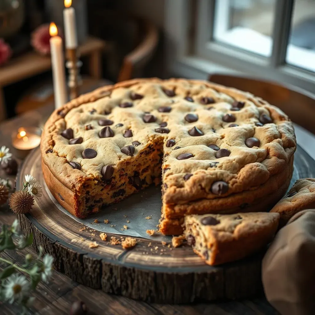Why This Giant Chocolate Chip Cookie Cake Recipe Rocks