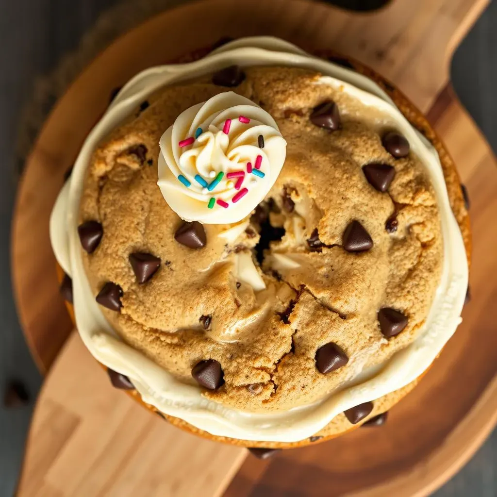 Why This Is The Best Chocolate Chip Cookie Cake Recipe