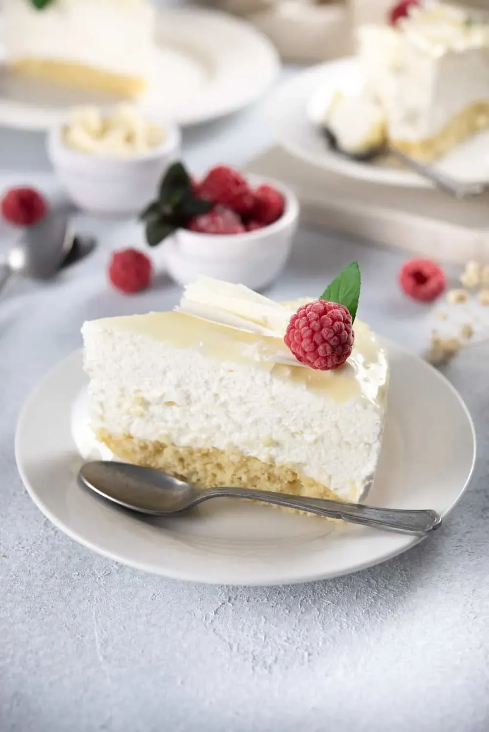 Why White Chocolate Mousse Cake?